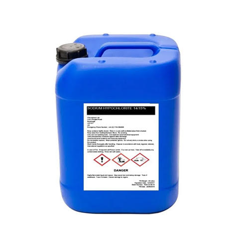 PPG Deluxe 14/15% Sodium Hypochlorite 20 Litre